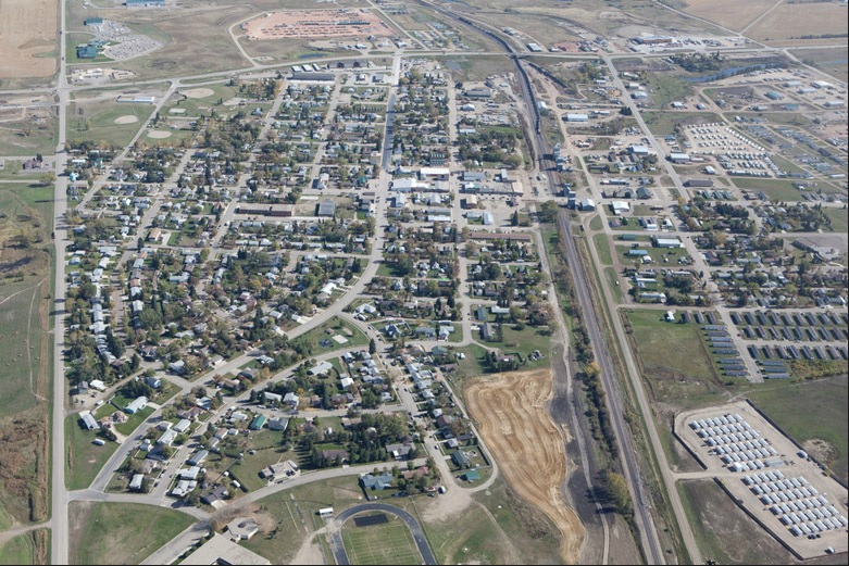 Aerial Maps of Tioga, ND Tioga, ND